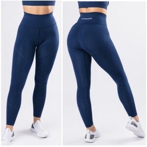 Alphalete Athletics OG Revival Leggings - Navy Blue‎ SZ XS
